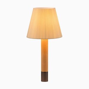 Bronze and Natural Básica M1 Table Lamp by Santiago Roqueta for Santa & Cole