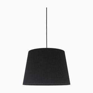Black Sísísí Cónicas Gt1 Pendant Lamp by Santa & Cole