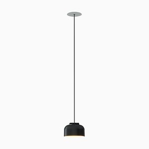 Petite Lampe à Suspension HeadHat Bowl Noire par Santa & Cole