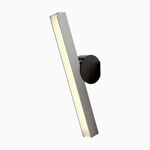 Ip Calee V3 Satin Nickel and Brass Wall Light by POOL
