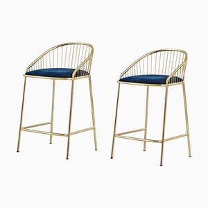 Agora Bar Low Stools by Pepe Albargues, Set of 2