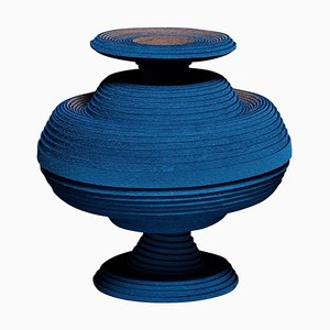 Blue Alchemy Vase by Siba Sahabi