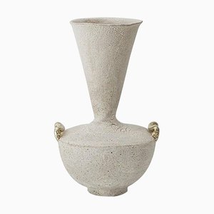 Glaze Isolated N.15 Stoneware Vase by Raquel Vidal and Pedro Paz