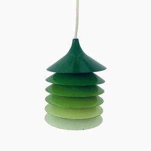 Cultural Green Pendant Lamp by Bent Boysen for Ikea, Sweden, 1980s