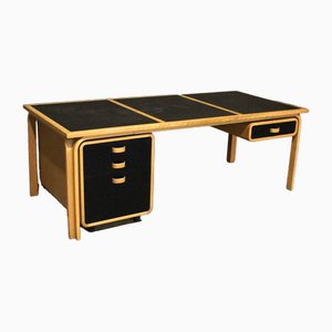 Bureau Mid-Century avec Tiroirs attribué à Rud Thygesen & Johnny Sorensen pour l'Editeur Magnus Olesen, Danemark, 1960s