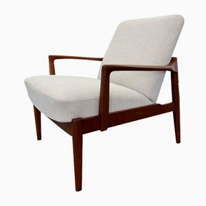 Poltrona vintage in teak, Danimarca, anni '70