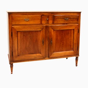 Italienisches Directory Sideboard aus Nussholz, 18. Jh.