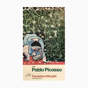 Pablo Picasso, Affiche Pablo Picasso, 1981, Lithographie