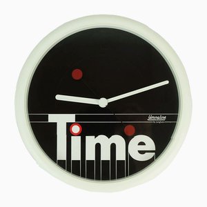 Postmodern Wall Clock Kitchen Clock from Junghans Youngline, 1980s