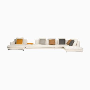 Beige Ecksofa & Chaiselongue von Rodolfo Dordoni Allen, 2010er, 2er Set