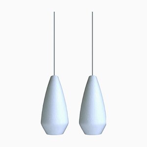 Pendant Lamps by Aloys Gangkofner for Peill & Putzler, 1960s, Set of 2