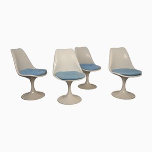 Space Age Tulip Dining Chairs, Set of 4