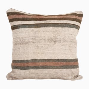 Anatolian Kilim Pillow Cover, 2010s