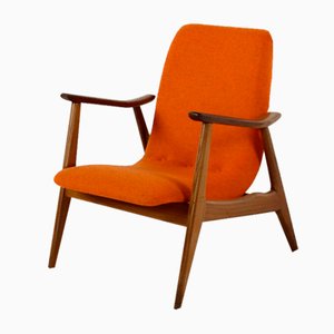 Niederländischer Mid-Century Sessel von Louis Van Teeffelen für Wébé