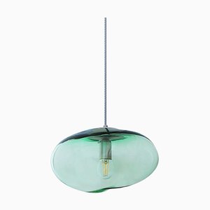 Planetoide Green Iridescent Pendant by Eloa