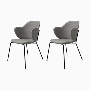 Grey Fiord Lassen Chairs by Lassen, Set of 2