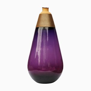 Purple Scarabee Stacking Vase by Pia Wüstenberg