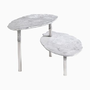 Aluminum Concretion Coffee Table by Studio Julien Manaira