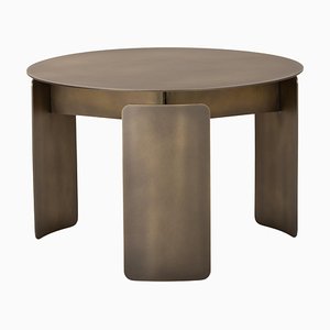 Shirudo Bronze Finish Side Table by Mingardo