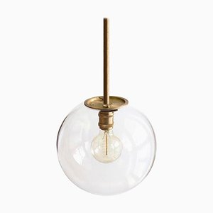 Emiter Brass Hanging Lamp by Jan Garncarek