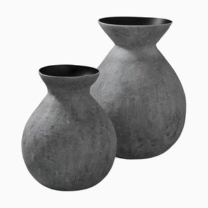 Pot Vasen von Imperfettolab, 2er Set