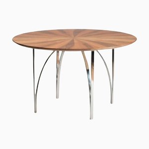 Archie European Walnut Table by Serena Confalonieri