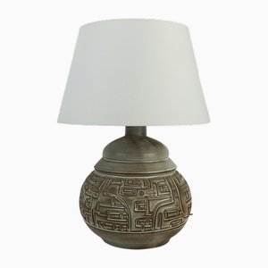Tischlampe aus Keramik von Marius Bessone