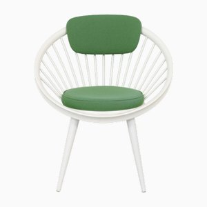 Yngve Ekström zugeschriebener Circle Chair für Swedes, 1960er