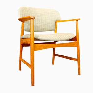 Fauteuil Scandinave Mid-Century par Ejnar Larsen & Aksel Bender pour Fritz Hansen, 1960s