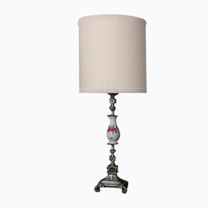 Lámpara de mesa barroca romántica años 60