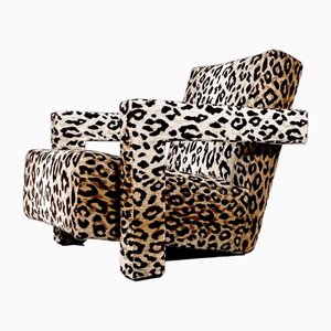 Utrecht 637 Lounge Chair by Gerrit Rietveld for Cassina, 1980s