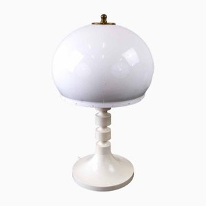 Space Age White Table Lamp
