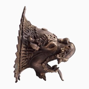 Bruciaincenso a forma di drago in bronzo, anni '30