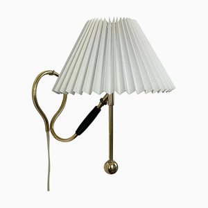 Adjustable Brass and Bakelite Wall and Table Lamp attributed to Kaare Klint, 1950s