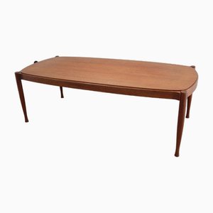 Mid-Century Teak Coffee Table, Denmark, 1960s