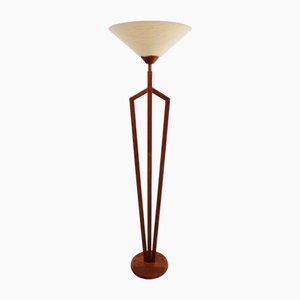 Lampadaire Totem Moderne en Teck par Heureka, Danemark, 1960s