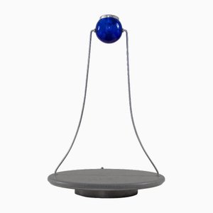 Lámpara de mesa Gemma grande en azul de Skipper