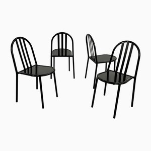 No. 222 Chairs attributed to Robert Mallet-Stevens for Pallucco Italia, 1980s, Set of 4