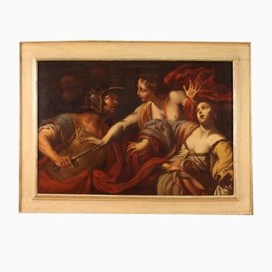 Venus Prevents Aeneas from Killing Helen, 1650, Oil on Canvas, Framed