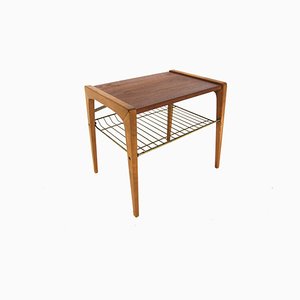 Table d'Appoint Scandinave en Teck, Suède, 1950s