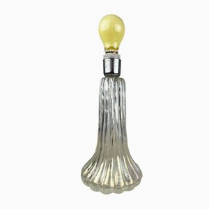 Lámpara de mesa de cristal de Murano atribuida a Barovier & Toso, Italia, años 50