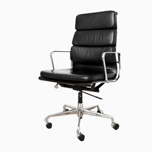 Vintage EA219 Soft Pad Office Chair by Charles & Ray Eames for Vitra