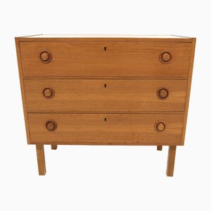 Skandinavische Kommode aus Teak, Schweden, 1960er