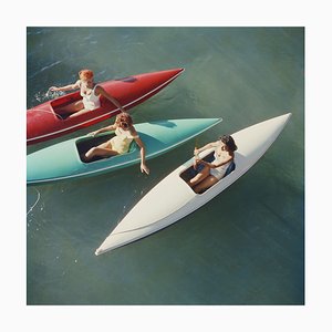 Slim Aarons, viaje al lago Tahoe, años 60, papel fotográfico