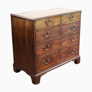 18th Century Oak Chest of Five Drawers, 1800s