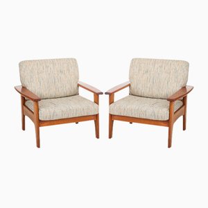 Vintage Armchairs, 1960s, Set of 2