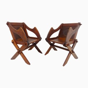 Art Nouveau Armchairs, Germany, 19th Century, Set of 2