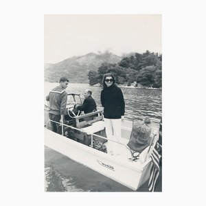 Jackie Kennedy on Board, 1970s, Photograph