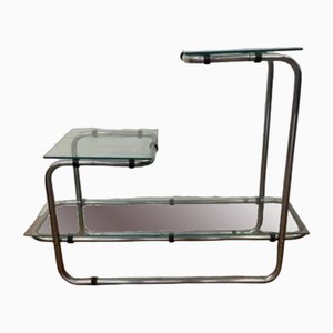 Vintage Chrome Flower Stand by Thonet