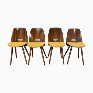 Chaises Lollipop par Frantisek Jirak, Set de 4